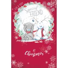 Special Friend Me to You Bear Christmas Card Image Preview